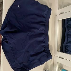 Size Large navy blue under armour shorts